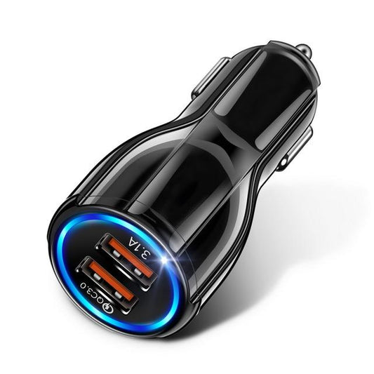 Universal Car Charger with Dual USB